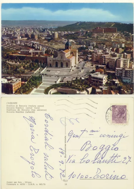 Cagliari -Basilica Di Bonaria Cartolina