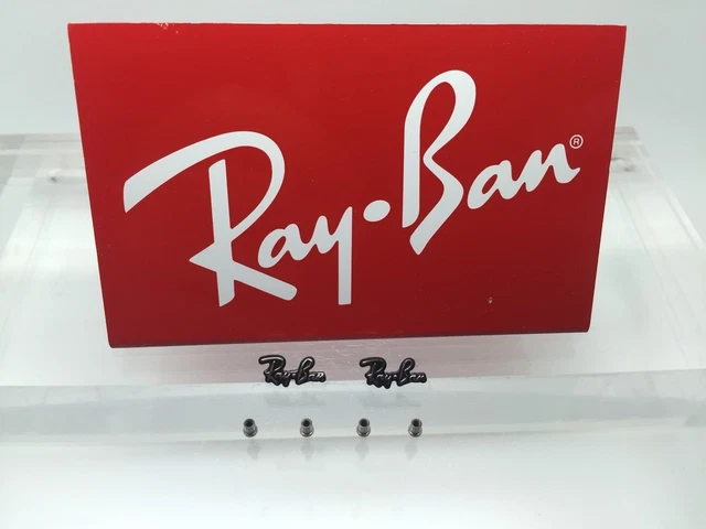 Authentic Rayban RB 8301, 8302, & 8316 Replacement Icons & Screws for temples