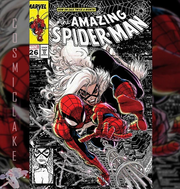 Amazing Spiderman #26 Andrews Black Cat Variant Key Kamala Khan Death 5/31 ☪