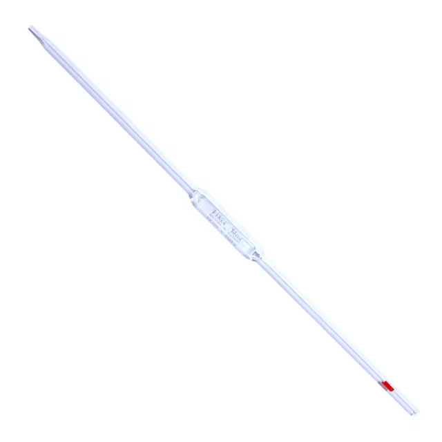 PYREX 10 ML Volumétrique Ampoule Pipette Classe B - Rouge - Laboratoire Lab