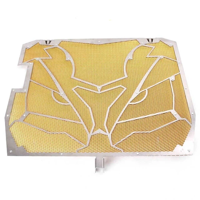 Copertura Protezione Griglia Radiatore Gold Fit Kawasaki ZX-10R 2011-2017 Motore