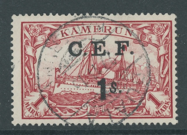 Kamerun Brit. Besetzung Mi. Nr. 10 gestempelt geprüft einwandfrei 1.000 Euro