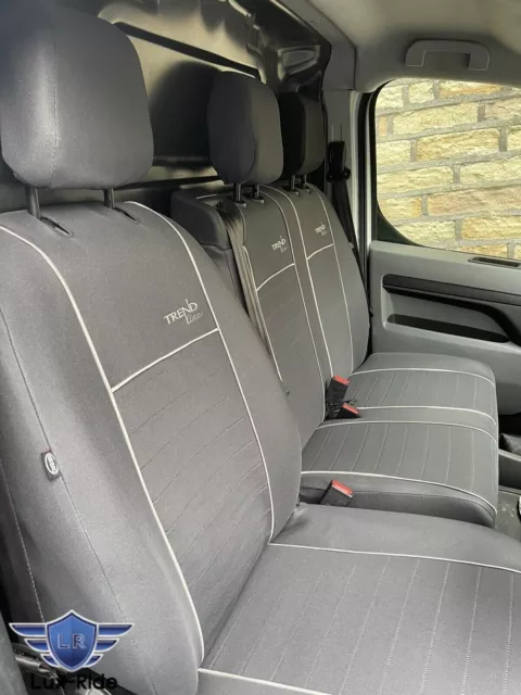 CITROEN DISPATCH Mk3 2017 - 2023 FABRIC TAILORED FRONT SEAT COVERS