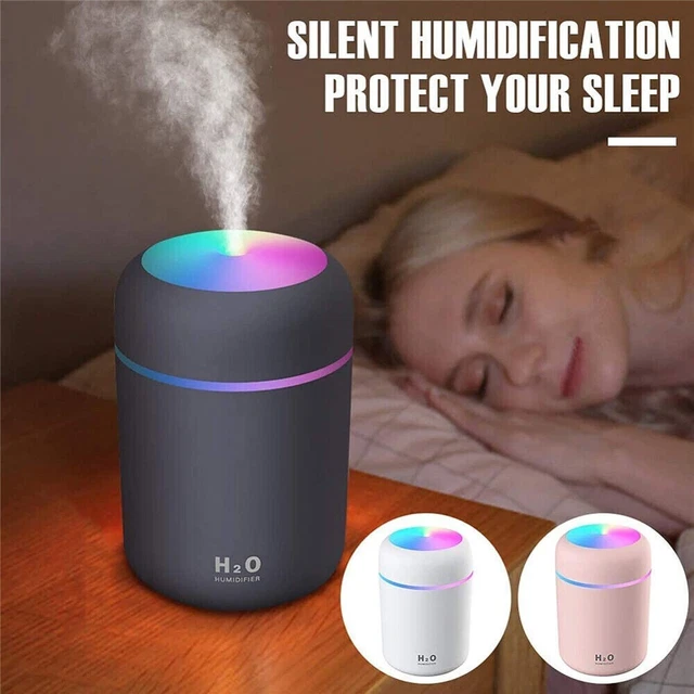 Electric Air Diffuser Humidifier Aroma Oil Led Night Light Up Home Relax Defuser