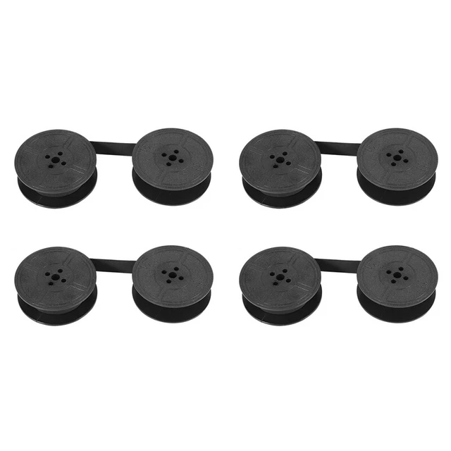 4 Pack Macchina da Scrivere Nastro Parte di Ricambio Doppia Bobina Macchina S9I4