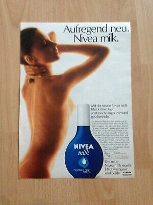 Nivea Milk ORIGINAL REKLAME WERBUNG  1968  NIVEA  Creme Seife 