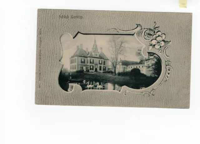 Ansichtskarte Deutsches Reich Schloss Garttop Zug Nr. 835 Bahnpost 11.9.1906