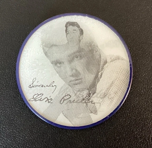 ELVIS PRESLEY USA 1956 Original Flasher Pin Button mit 2 wechselnden ...