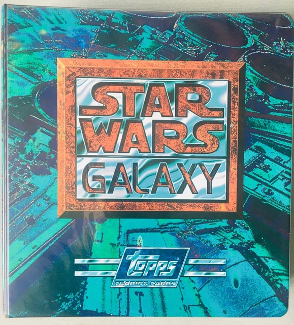 TOPPS OFFICIAL STAR Wars Galaxy 2.5" Trading Card Binder *Super Rare* 49.88 - PicClick UK TOPPS OFFICIAL STAR Wars Galaxy 2.5" Trading Card Binder *Super Rare* 49.88 - PicClick UK