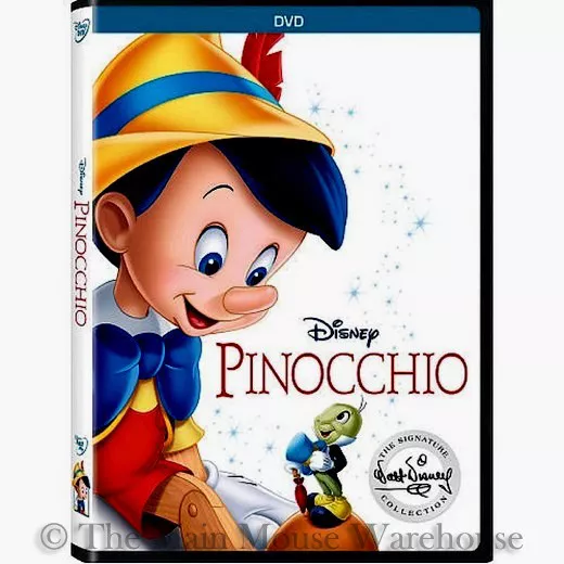 The Walt Disney Signature Collection Animated Masterpiece Pinocchio on DVD