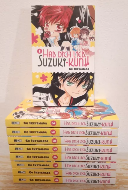 Hab dich lieb Suzuki Kun Manga Band 1-9 Einzelbände Auswahl Egmont Ikeyamada