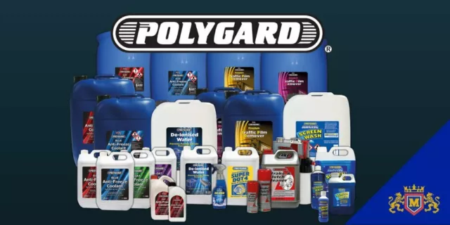 2x Polygard - Arctic Screenwash Concentrated Screen Wash Polyguard Non Smear 5L 2