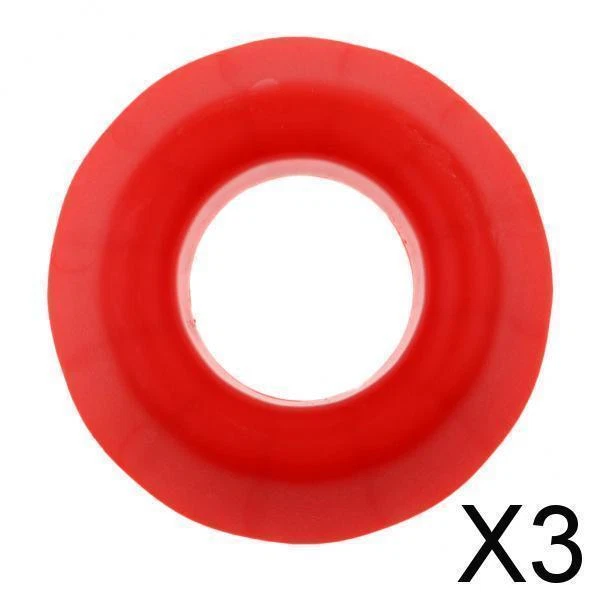 3X Base Football Volleyball Support Bracket Softball Bowling Stand Holder Red