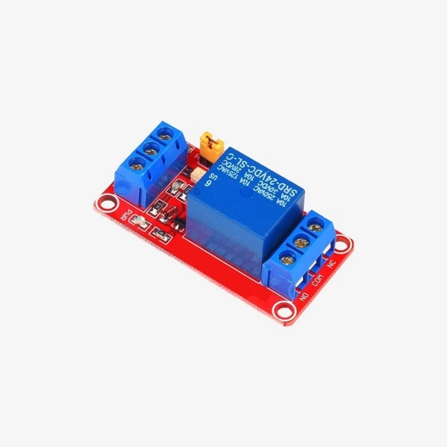 Module 1 Realy 1 CHANNEL RELAYS Module High Low Triggering Optocoupler Isolation 5V ...