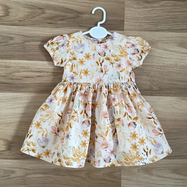 Vestiti per bambina 0-3 mesi prossimo bambino bellissimo abito estivo floreale cotone primavera