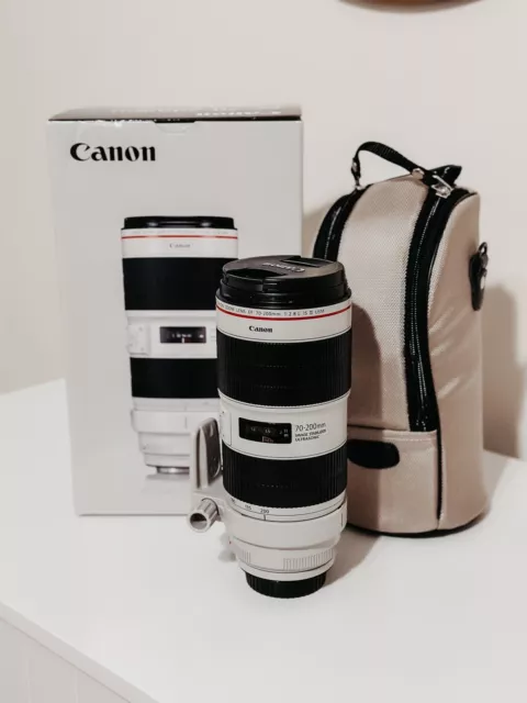 Canon EF 70-200 mm f/2.8L IS III USM Camera Lens - White 🔥