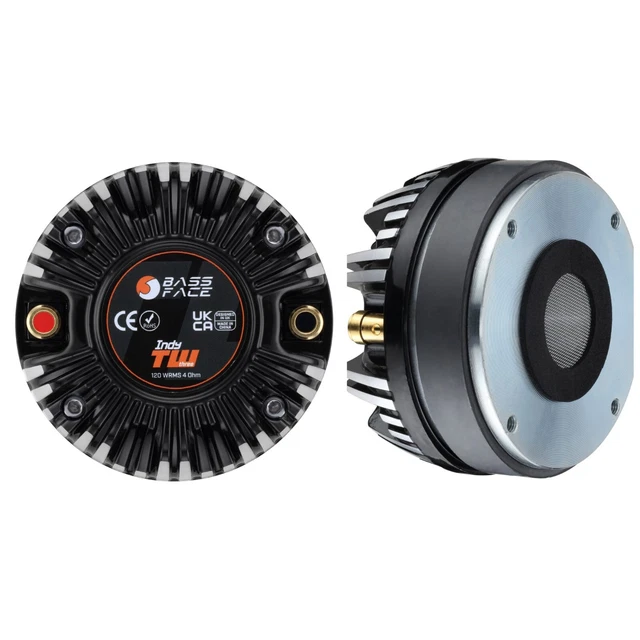 BASS FACE IndyTW/Three COPPIA DRIVER 120 Watt rms 4 Tweeter 105db BASS FACE IndyTW/Three COPPIA DRIVER 120 Watt rms 4 Tweeter 105db