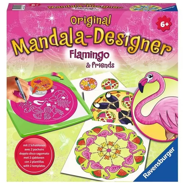 Ravensburger - Mandala Designer Flamingo & Friends Neu Ovp