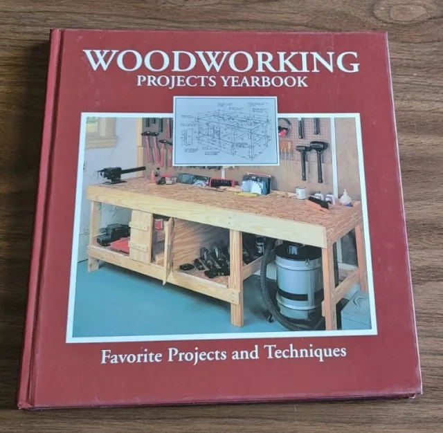 Woodworking Projects Yearbook Hardcover 1993 Favorite Projects & Techniques Nice