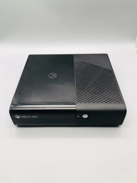 Microsoft Xbox 360 Slim E Konsole schwarz geprüft NUR KONSOLE