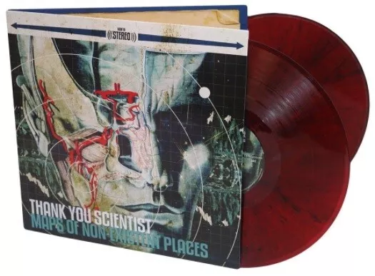 THANK YOU SCIENTIST Maps of Non-Existent Places RED VINYL 2LP coheed and cambria