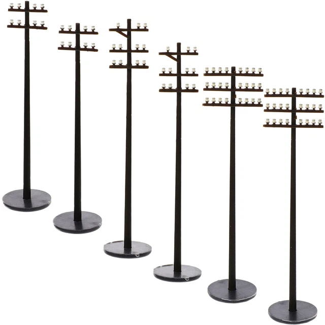 6 Pcs Sand Box Decor Micro Landscape Garden Garden Lights Decorative Model
