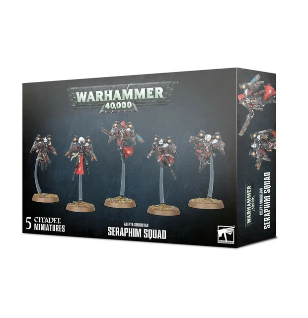 40K Warhammer Adepta Sororitas Seraphim Squad Bits: mehrteiliges Angebot