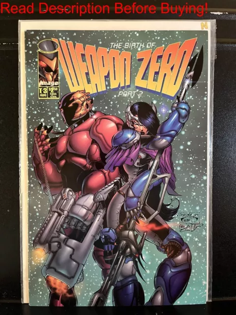 BARGAIN BOOKS ($5 MIN PURCHASE) Weapon Zero T-3 #2 (1995 Image) We Combine Ship