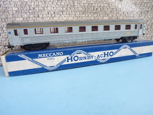 HORNBY HO 4 voitures voyageurs Forestier vertes passagers