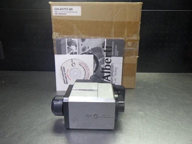 Alberti VDI40 ER32 Right Angle Head For OKUMA LB-400 M90-3.5 RI (LOC103B)