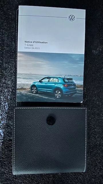 Notice Manuel d’Utilisation T-CROSS VOLKSWAGEN  de 2019 à 2024 et Pochette