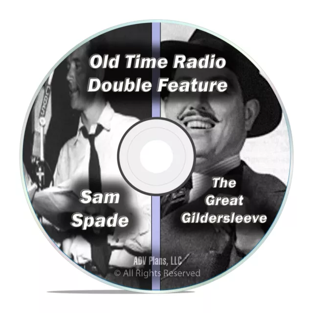 Adventures of Sam Spade, The Great Gildersleeve, ALL 667 EPISODES, OTR DVD F74