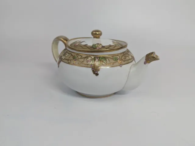 Antique Noritake Morimura Art Deco Tea Pot Nippon