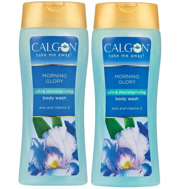 2 x Calgon Morning Glory for Women Ultra Moisturizing Body Wash 16 oz Each 2 x Calgon Morning Glory for Women Ultra Moisturizing Body Wash 16 oz Each