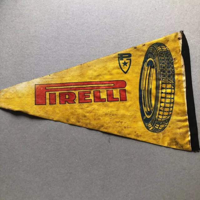 T) Bandierina moto motociclismo Lambretta Pirelli Gilera anni ’50