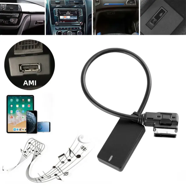 Audio Cable Adapter AMI MMI Bluetooth Music Interface For Audi A3 A4 A5 Q7 AUX