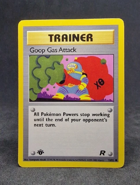 Pokémon Goop Gas Attack 78/82 1st Edition Team Rocket