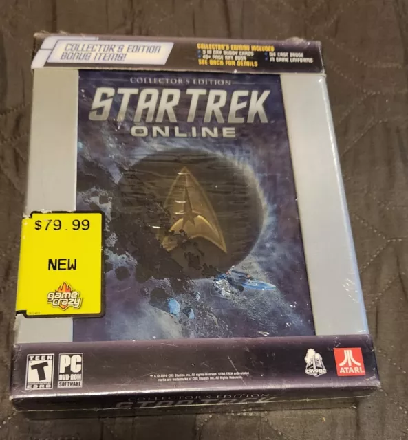 Star Trek Online Collector's Edition (Windows 10/8/PC) 2010 - SEALED