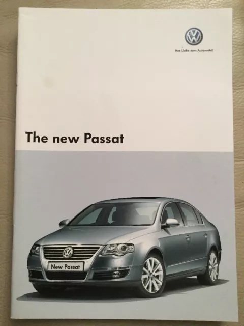 Volkswagen VW Passat Car Brochure - May 2005