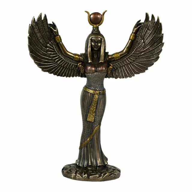 Dekofigur bronziert - Modell Isis ca. 31 cm - Bronzefigur Figur Deko Wohndeko ..