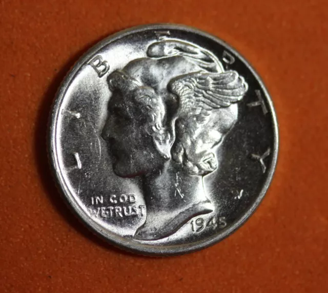 Estate Find 1945 D- Mercury Dime!  #K33836