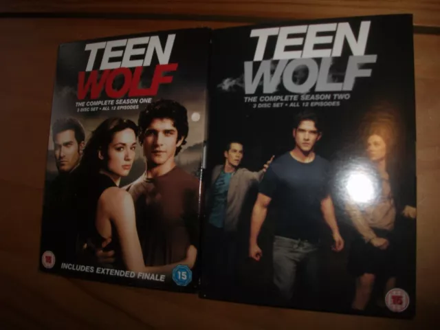 dvd. teen wolf. saison 1 et2. d'autres dvd