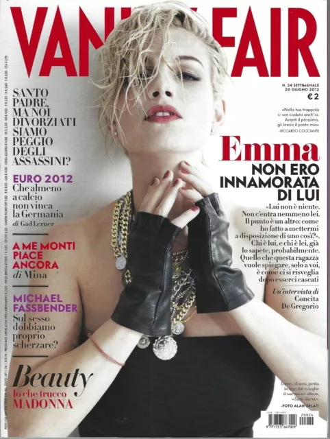 Emma Marrone Madonna Vanity Fair Magazine Italia Italy 6/20/12