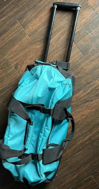 LL Bean Adventure Rolling Duffle Bag - Medium Blue