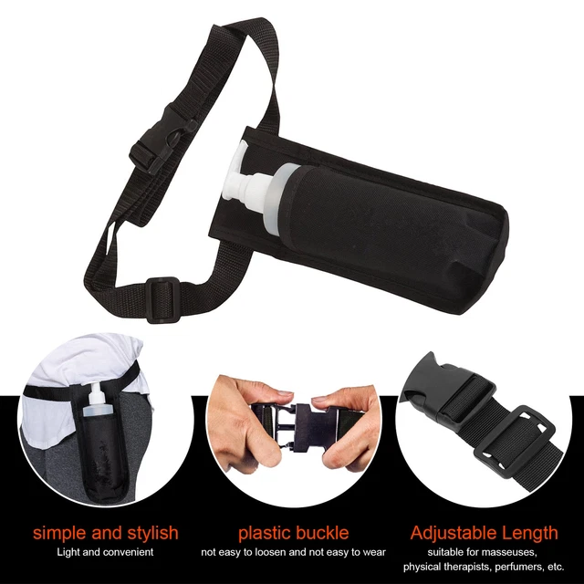 Bouteille De Massage Unique étui En Cuir Simple Longueur Réglable Huile De TOS 8