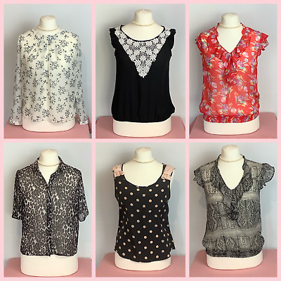 Ladies' Clothes Bundle Primark Summer Tops Size 12 - Choose Item