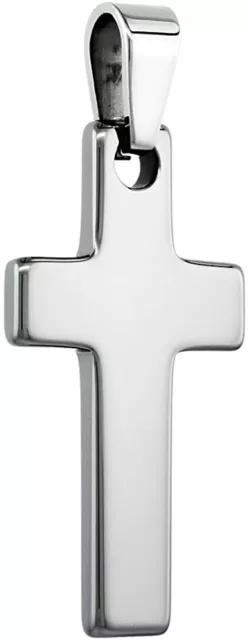 Tungsten Carbide High Polished Cross Pendant Excellent Quality 1 5/8 inches Long Tungsten Carbide High Polished Cross Pendant Excellent Quality 1 5/8 inches Long