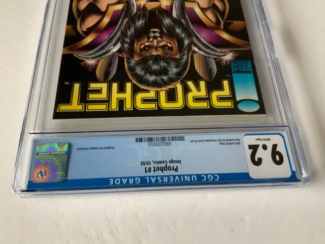 Prophet 1 Cgc 9.2 White Pages Coupon Included Rob Liefeld Image Comics 1993 Bb 8