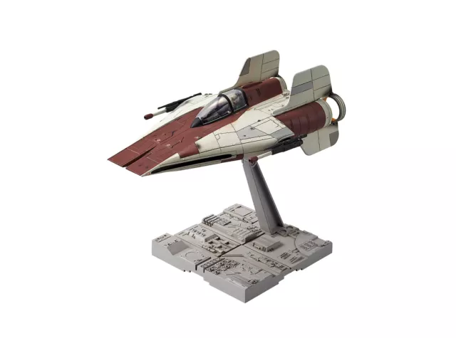 Raumschiff-Modellbausatz Bandai Star Wars A-Wing Starfighter 1:72 Gratisversand