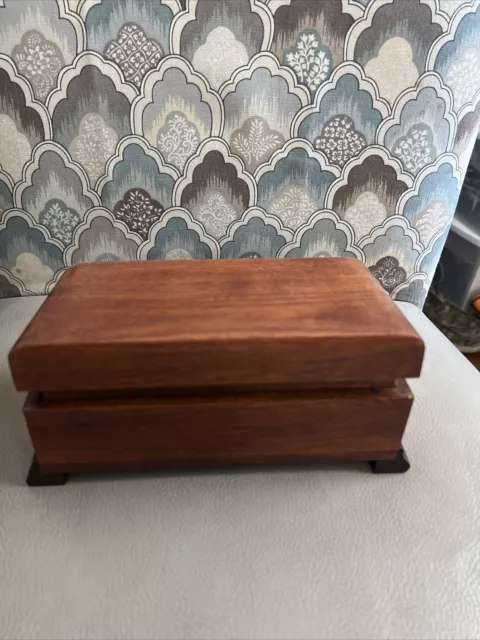 Vintage Thorens music jewelry box Switzerland antique wooden musical box Vintage Thorens music jewelry box Switzerland antique wooden musical box